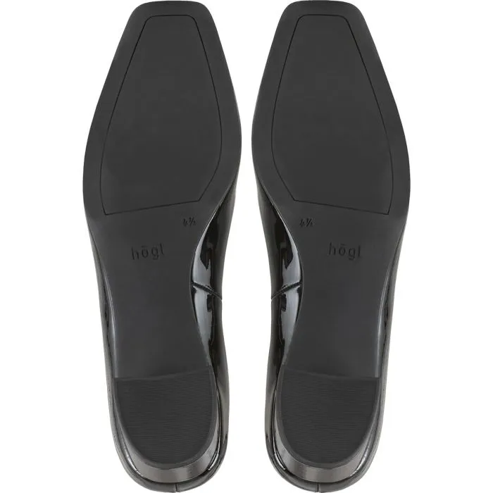 'Delila' women's pump - black patent