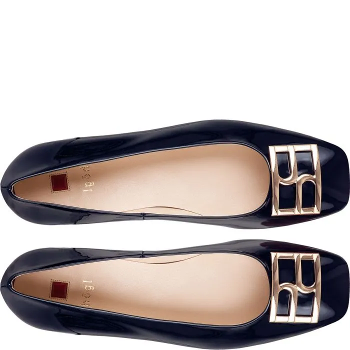 'Delila' women's pump - black patent
