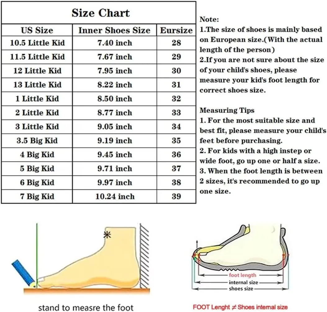 Dellukee Casual Boys Girls Shoes Kids Lightweight Breathable Athletic Tennis Walking Sports School Sneakers