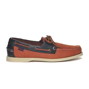 Docksides Portland Nbk Waxy - Coral Blue Navy