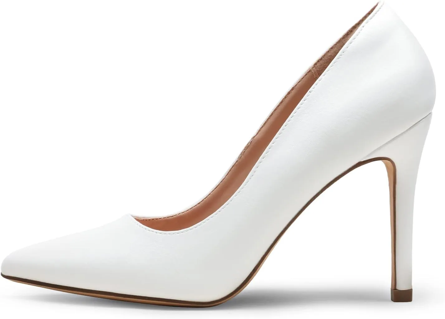 DREAM PAIRS Women's Closed Toe High Heels Dress Pointed Toe Wedding Pump Shoes