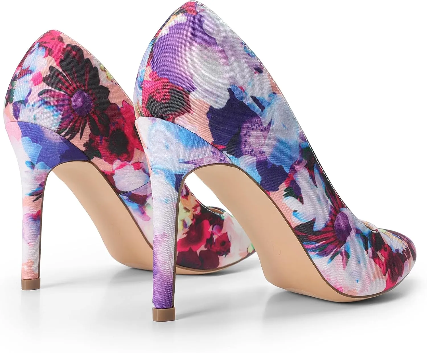 DREAM PAIRS Women's Closed Toe High Heels Dress Pointed Toe Wedding Pump Shoes