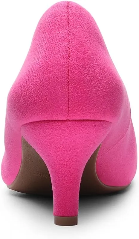 DREAM PAIRS Women's Dress Comfortable Low Heel Pump Shoes