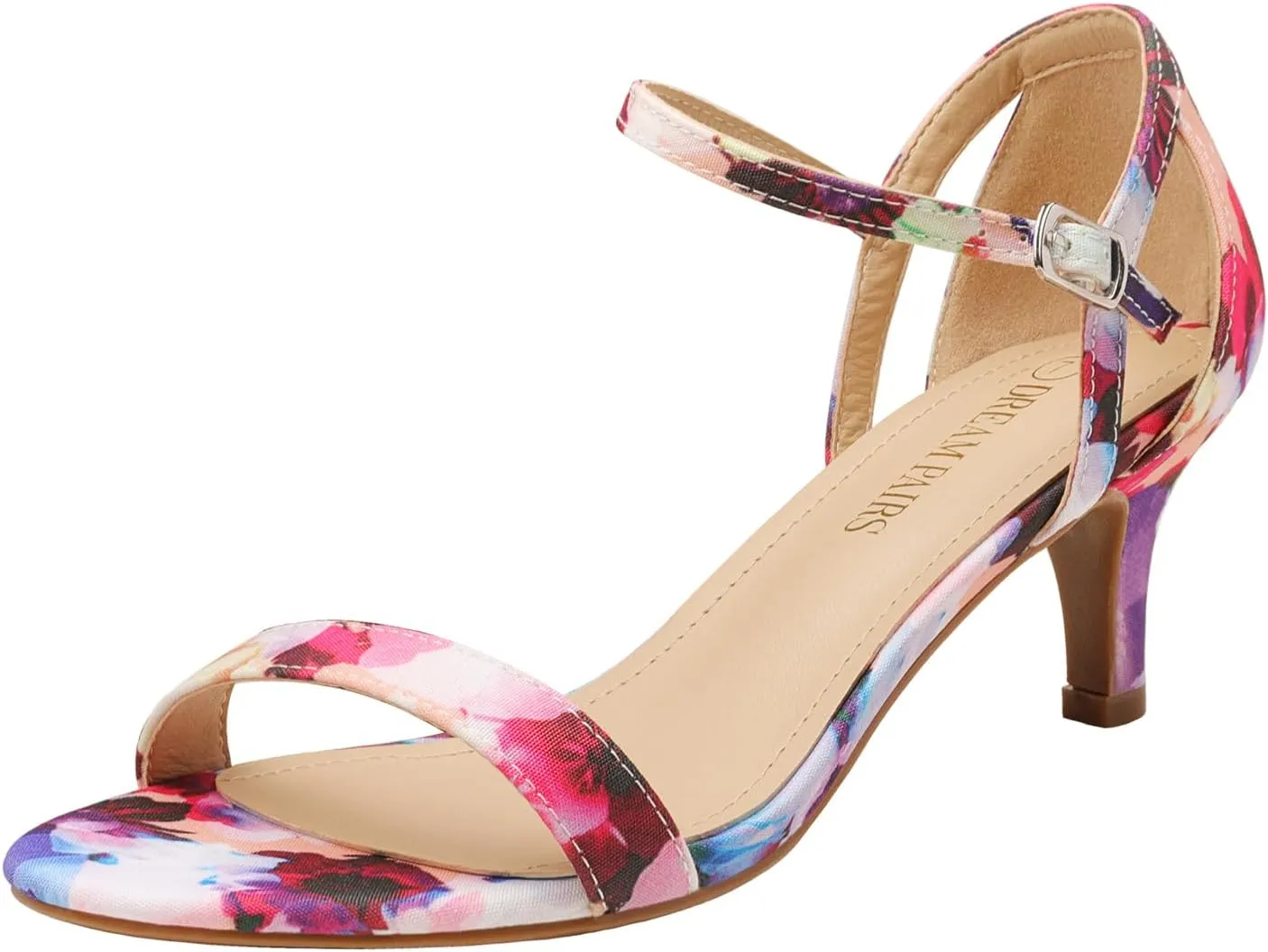 DREAM PAIRS Women's Lexii Fashion Stilettos Open Toe Pump Heel Sandals