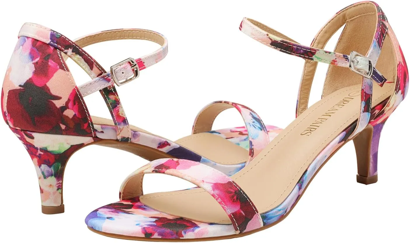 DREAM PAIRS Women's Lexii Fashion Stilettos Open Toe Pump Heel Sandals