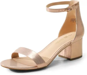DREAM PAIRS Womens Low-Chunk Low Heel Pump Sandal