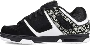 DVS Men's Remix Skate Shoe, Black White Pink, 11.5