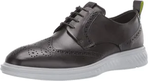 Ecco Men's ST.1 Hybrid Lite Brogue Shoe, Magnet, 46 M EU (12-12.5 US)