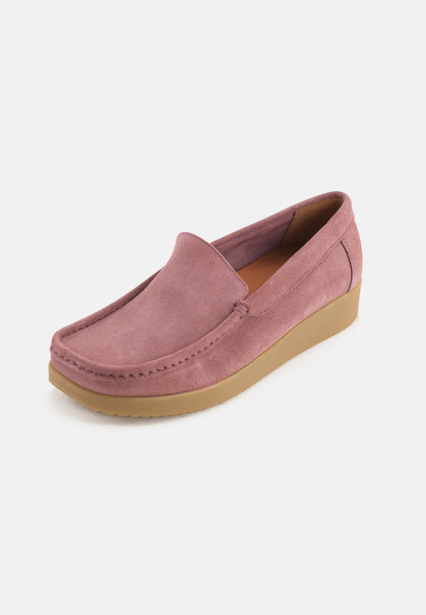 Elin - Chrome Free Suede with Gum Sole