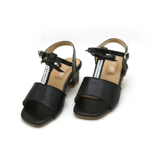 Eminent Girls Heel Sandal - Black