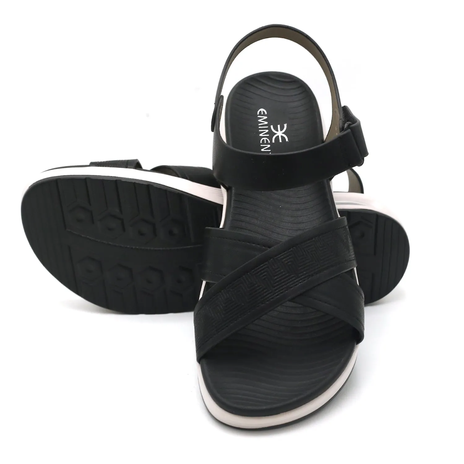 Eminent Women's Softy Sandal - Black
