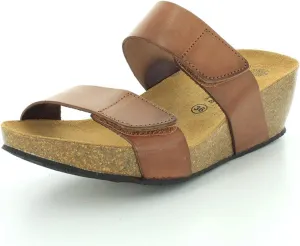 Eric Michael liat Women's Sandal (BROWN LEATHER, EU 38/ US 7-7.5)