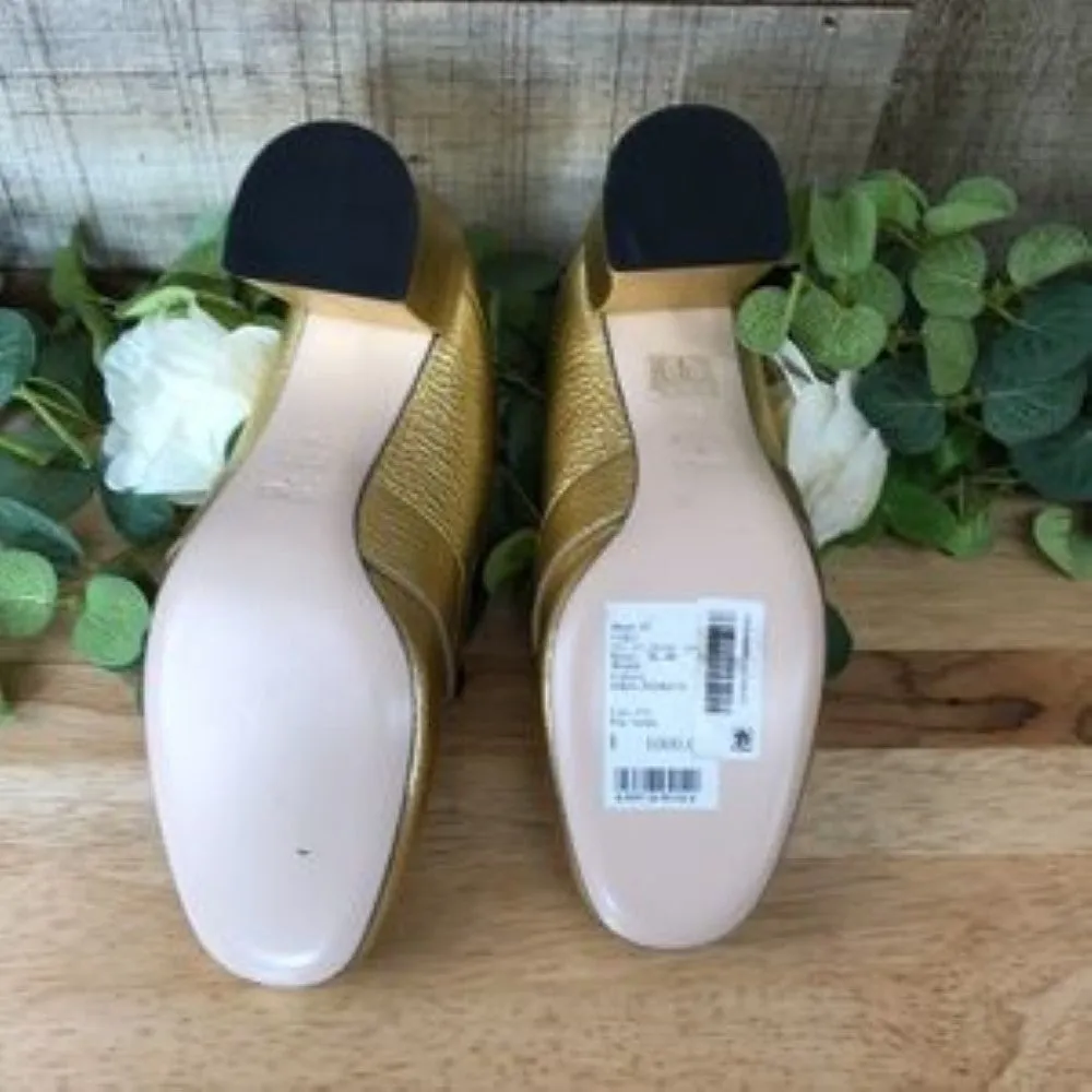 Fendi Convertible Pump, Size 7.5US / 38EU - Metallic