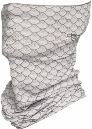 Fish Monkey UPF 50  Flared Face Guard and Four Way Stretch with Glasses Fog Resistant Technology for Men and Women