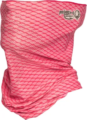 Fish Monkey UPF 50  Flared Face Guard and Four Way Stretch with Glasses Fog Resistant Technology for Men and Women