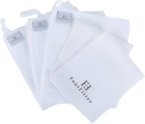 FootFitter 5-Pack Combo Set: 3 Ultrasoft Microfiber & 2 Traditional Microfiber Shoe Shine Cloths for Leather Footwear