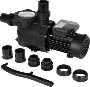Future Way 3/4 HP Pool Pump for In/Above Ground Pool, 3600 GPH, 110-120V, Single Speed Swimming Pool Pump with Filter Basket, Low Noise