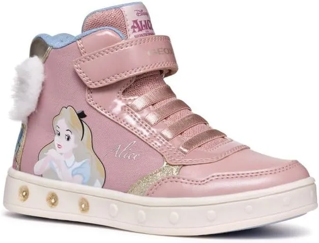Geox Girl's J Skylin (Toddler/Little Big Kid) Sneakers