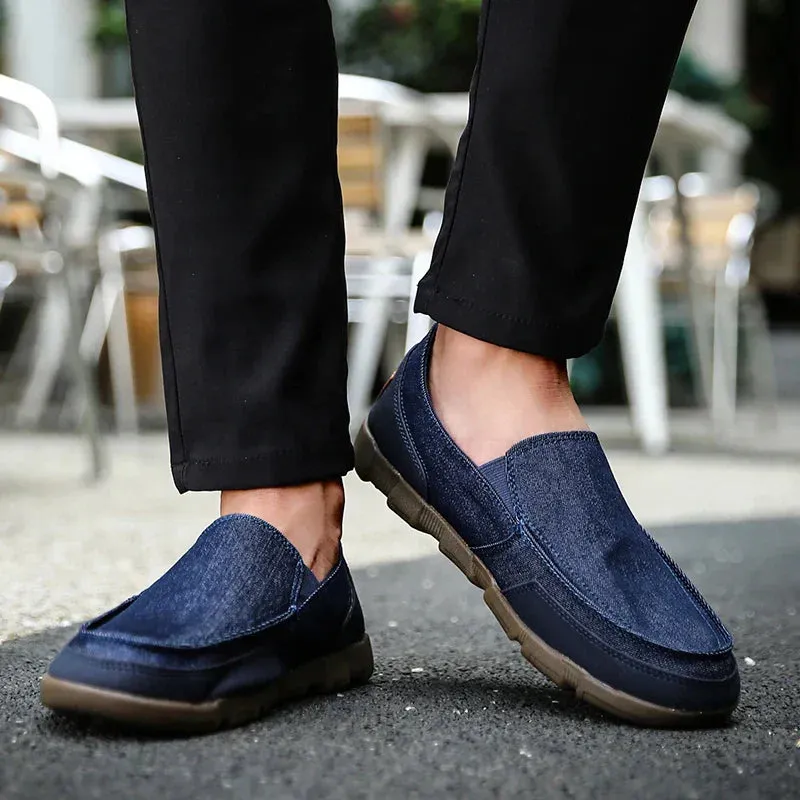 GIOVANNI CANVAS SLIP-ON LOAFER