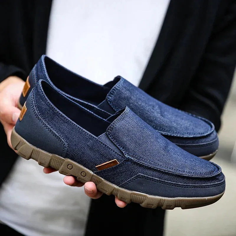 GIOVANNI CANVAS SLIP-ON LOAFER