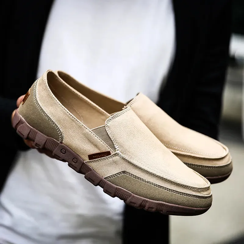 GIOVANNI CANVAS SLIP-ON LOAFER