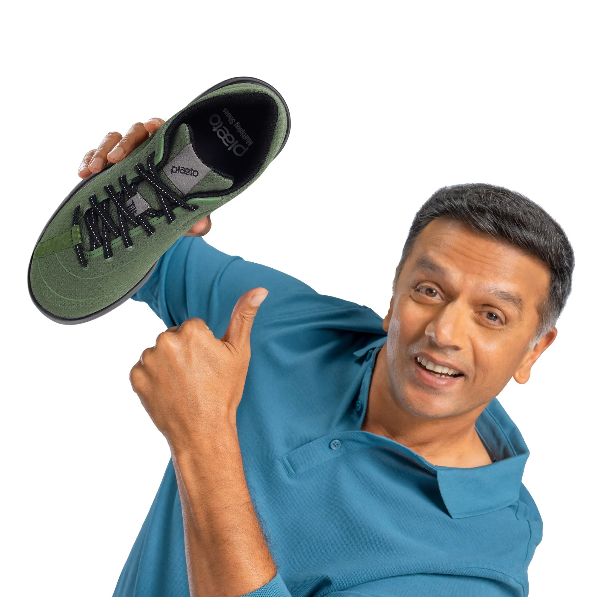 Go Men's Sports Shoes - Olive / Black