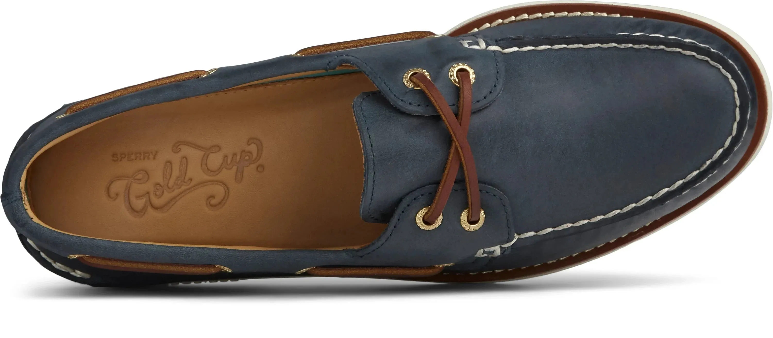 Gold Cup Authentic / Original 2 Eye - Mens - Navy - Wide