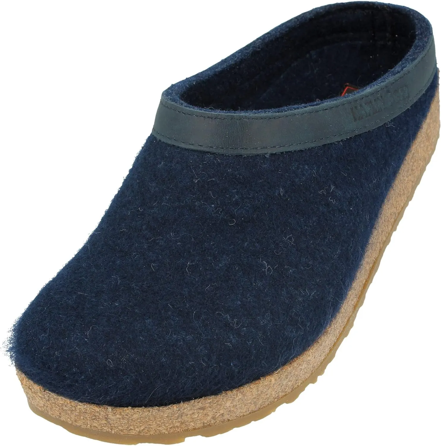 HAFLINGER Women's GZL Boat Shoe Trimmed Wool Clogs