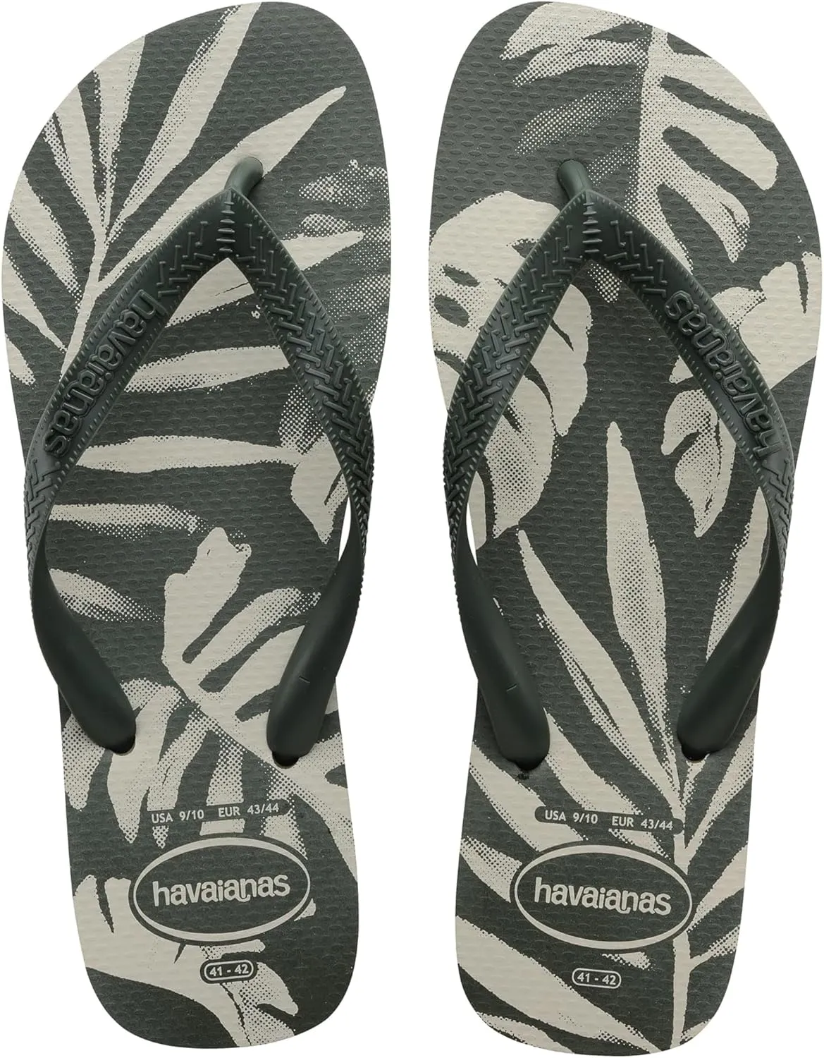 Havaianas Men's Aloha Sandal Green Olive Flip-Flop