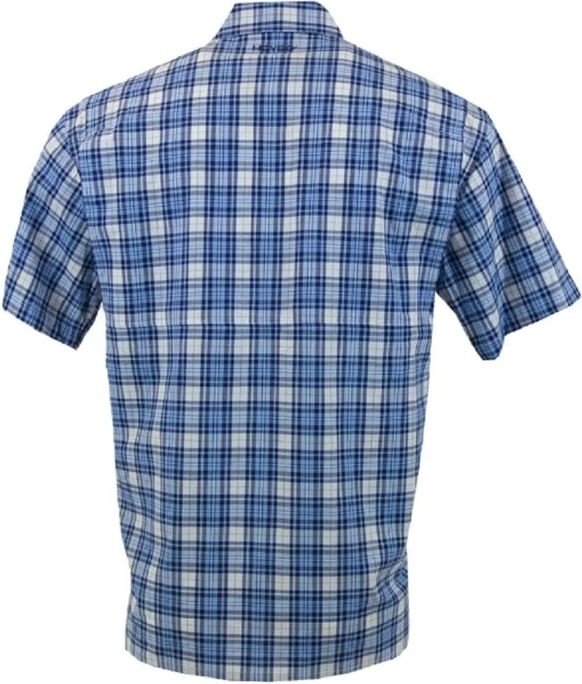Heybo Outdoors Fishing The Guide Performance Shirt Adult Full Button Fishing Shirt All Weather, Breathable and Lightweight