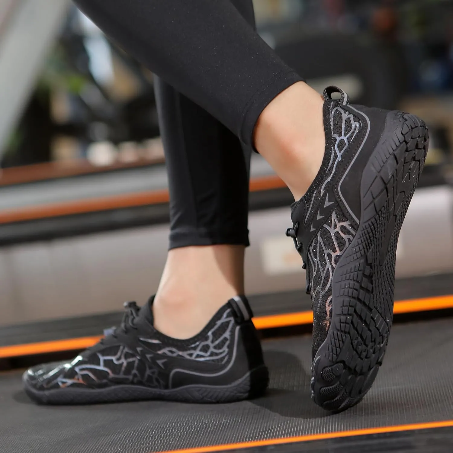Hike Barefoot Shoes Women Men, Pro with Wide Toe Box Healthy Non Slip Unisex, Outdoor Hiking Footwear, Breathable Water Beach Pool Aqua Swim Surf Walking Shoes, Diabetic Sneakers for Yoga Walk