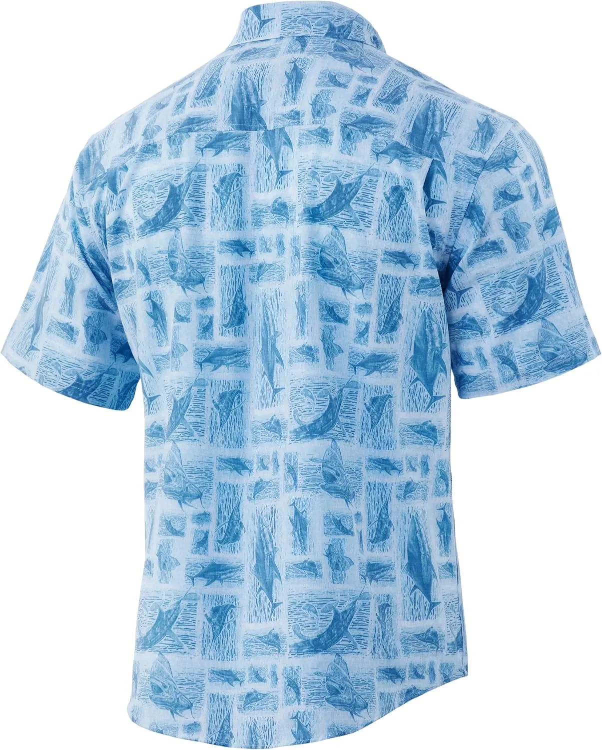 HUK Men's Kona Short Sleeve Shirt | Performance Button Down