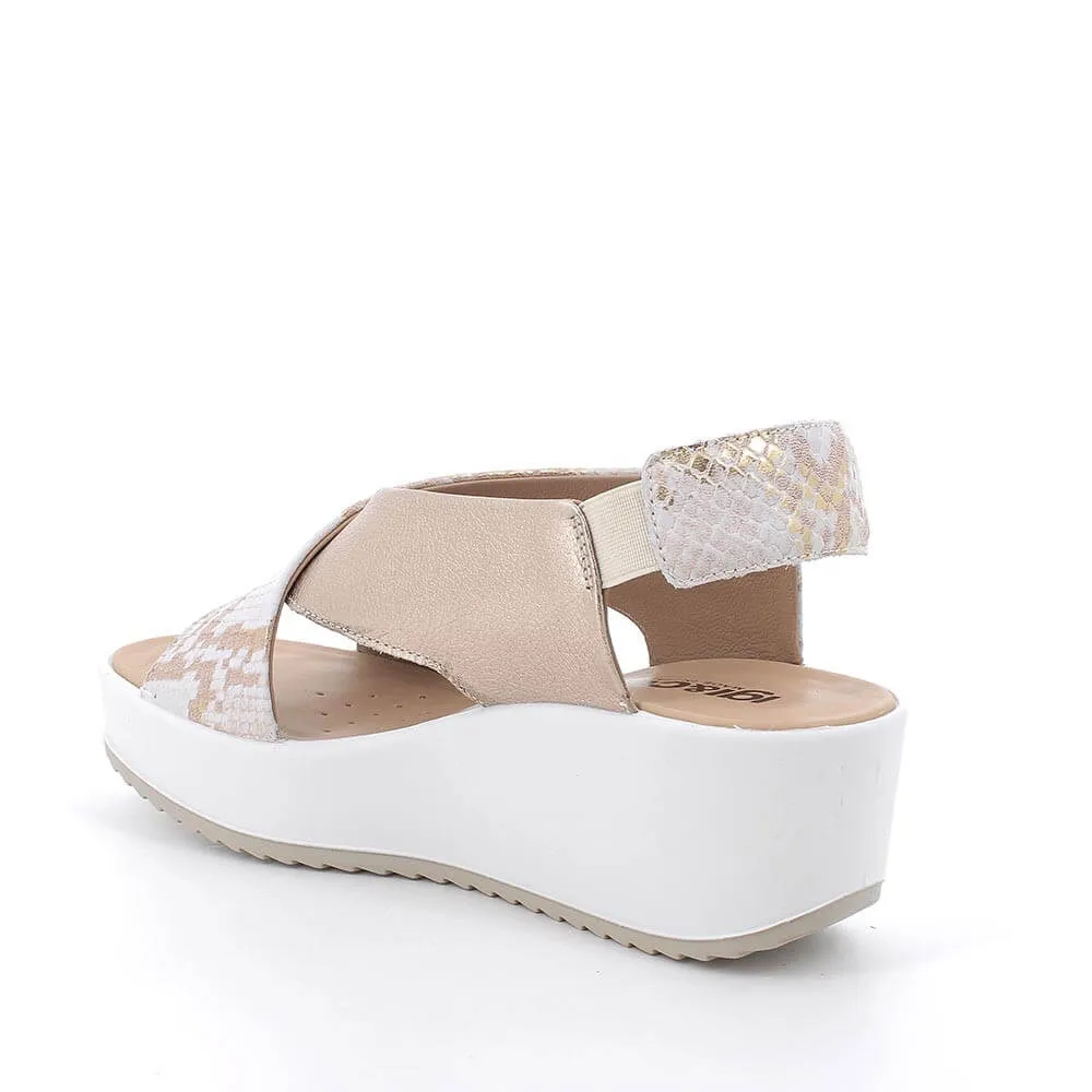 Igi & Co. Wedge Sandal 7665755 GOLD