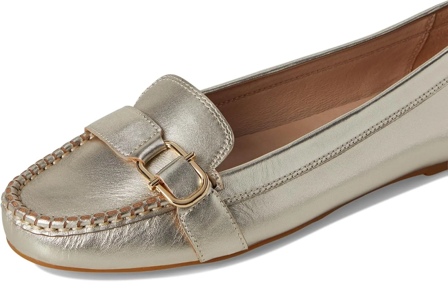 Jack Rogers Women's Hanover Hardware Moccassin-Leather Moccasin