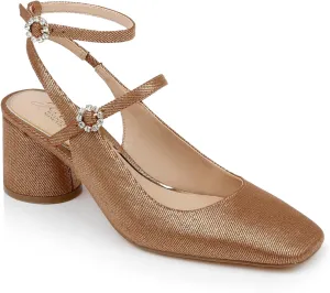 Jewel Badgley Mischka Keilani Block Round Heeled Mary Jane