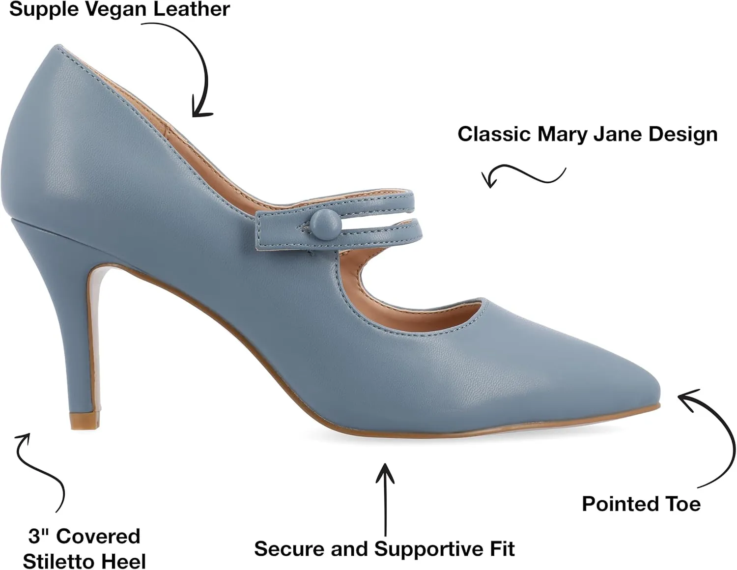 Journee Women's Sidney Pumps