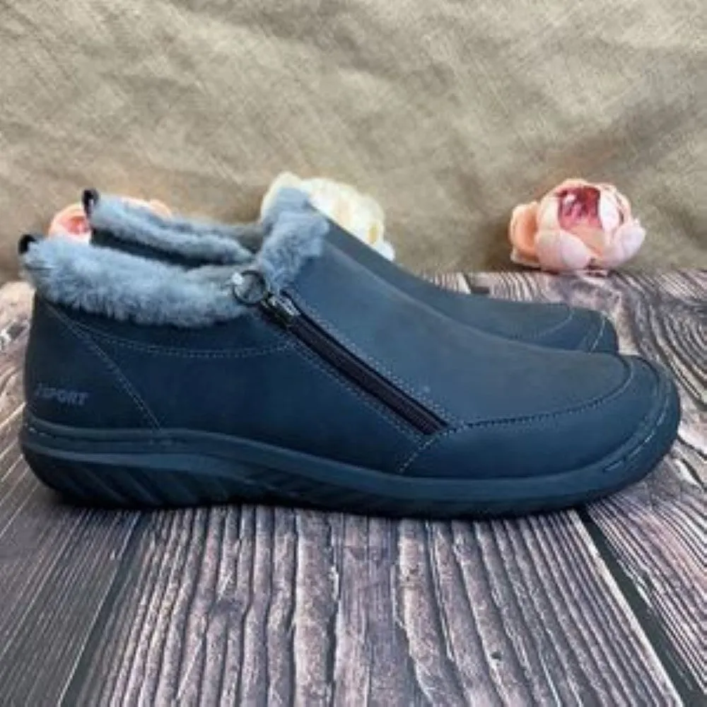 JSport Black Slip On Sneakers 7