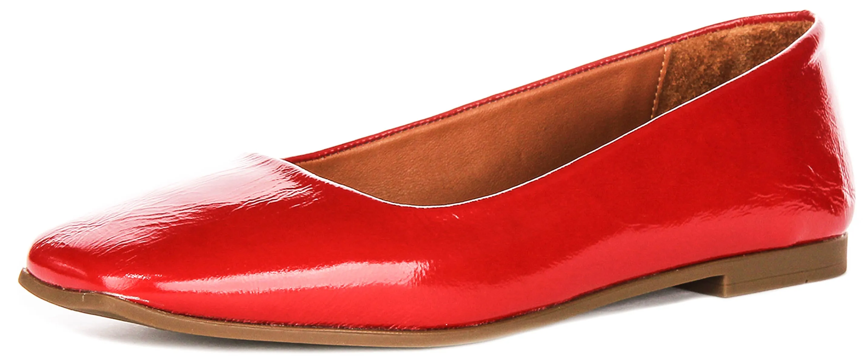 Justinreess England Giselle In Red Patent For Women