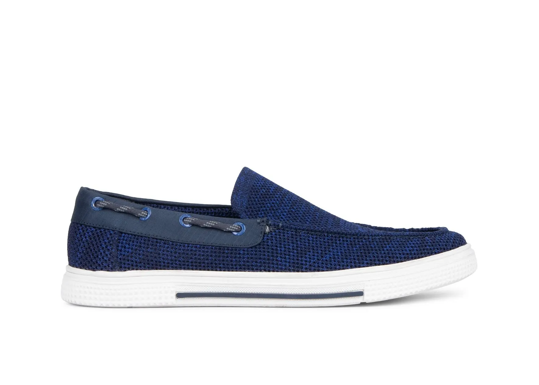 Kenneth Cole REACTION Men's Trace Slip On B Loafer, Navy, 10