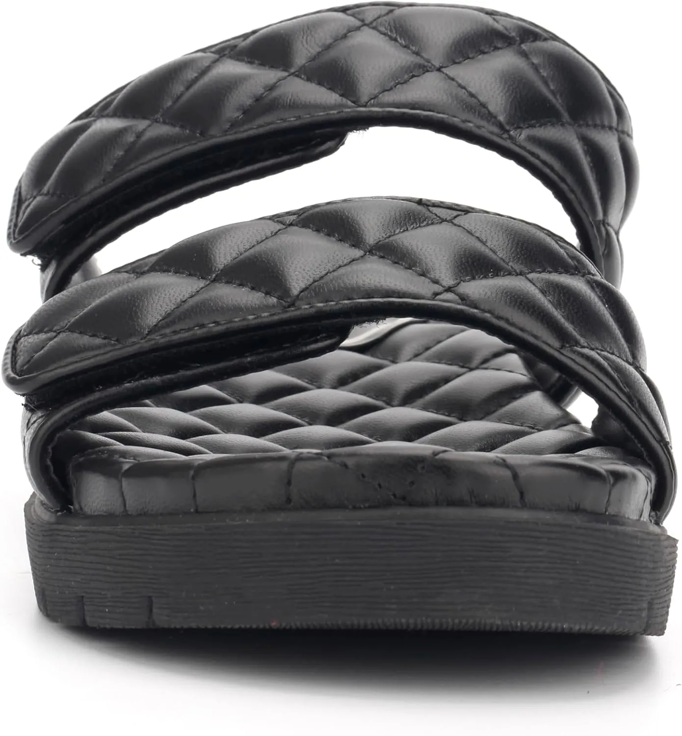 Kenneth Cole Women's Reeves Quilted 2 Band Slide Sandal