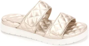 Kenneth Cole Women's Reeves Quilted 2 Band Slide Sandal
