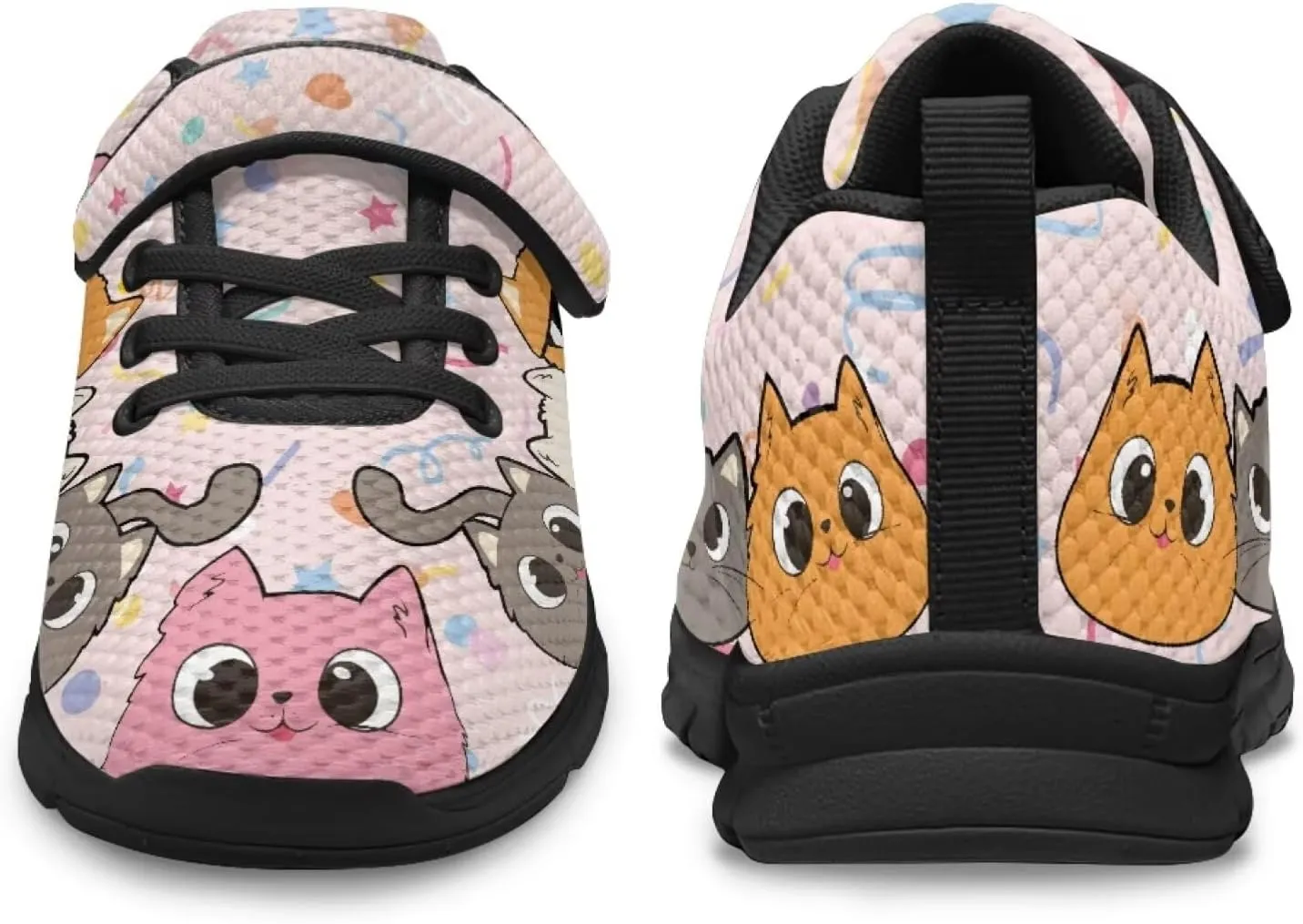 Kids Boys Girls Fashion Sneaker One Buckle Mesh Sports Shoes Athletic Running Shoe Anti Slip