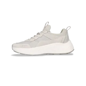 Leder Sneaker grau