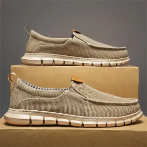 Leichte Slip-On-Loafer aus atmungsaktivem Canvas mit flexibler Sohle – Ideal für den Sommer