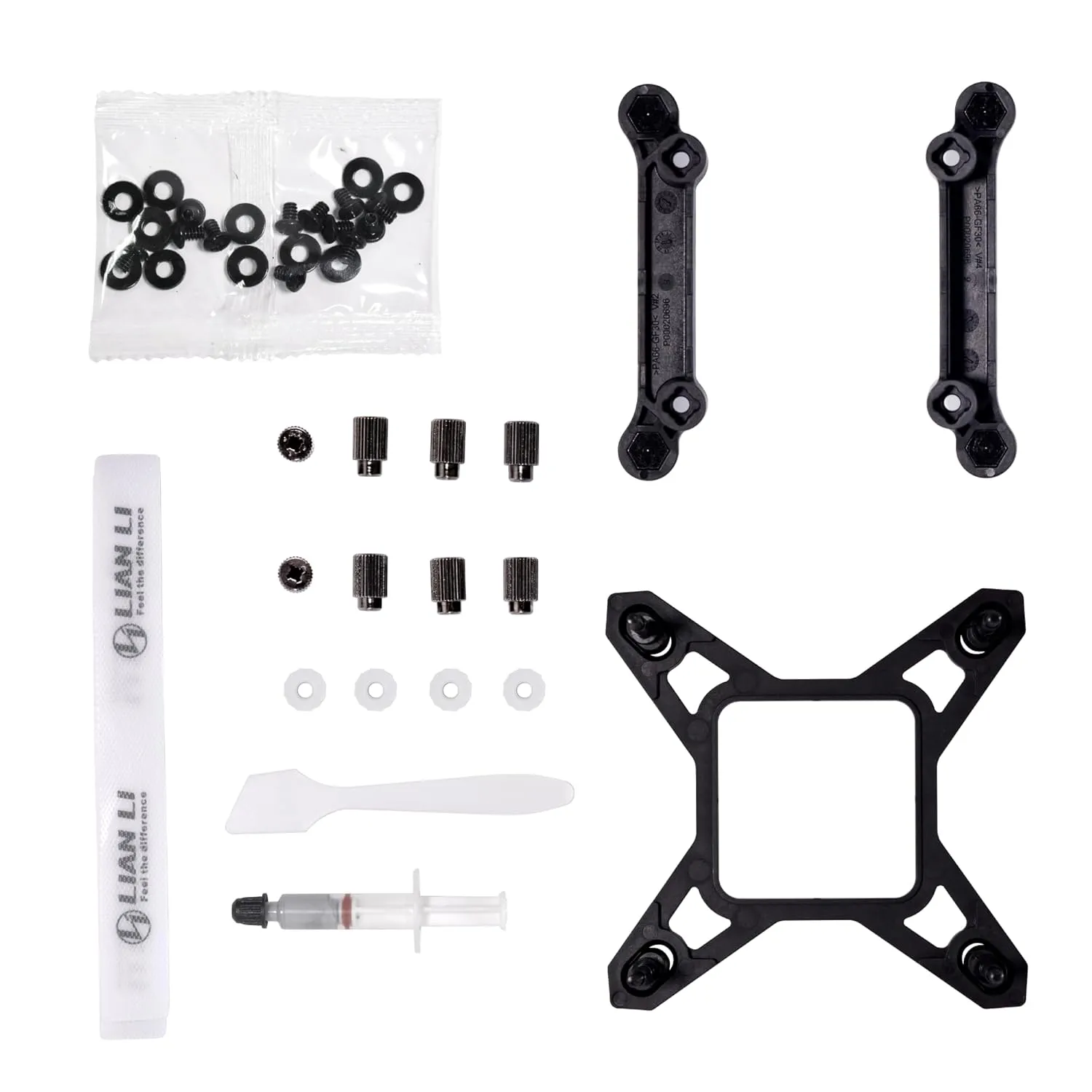 Lian Li Galahad II LCD 360 AIO CPU Liquid Cooler with SL Infinity Fans White - GA2ALCD36INW.US & UNI Fan SL-Infinity 120 RGB Triple Pack White with Controller - UF-SLIN120-3W