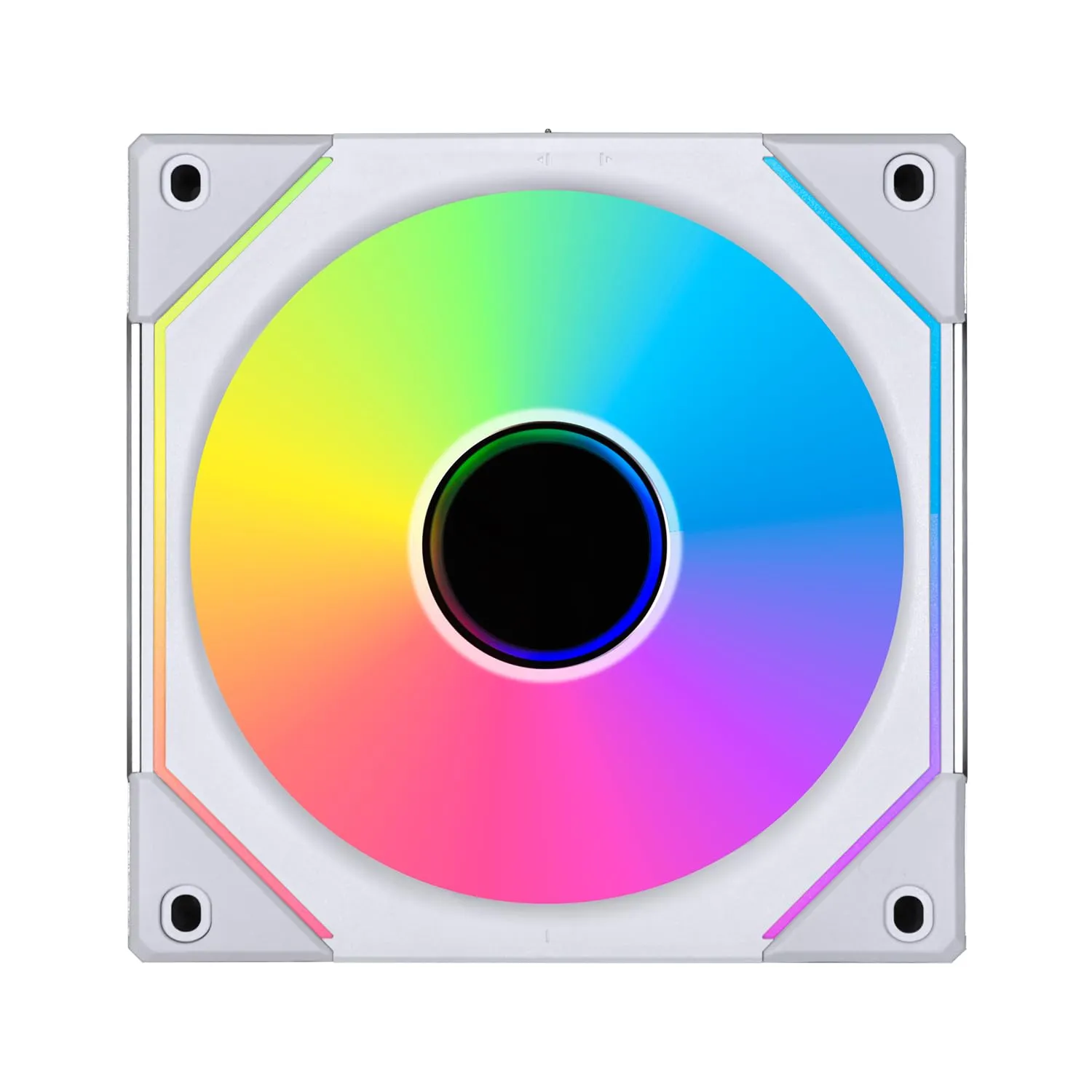 Lian Li Galahad II LCD 360 AIO CPU Liquid Cooler with SL Infinity Fans White - GA2ALCD36INW.US & UNI Fan SL-Infinity 120 RGB Triple Pack White with Controller - UF-SLIN120-3W