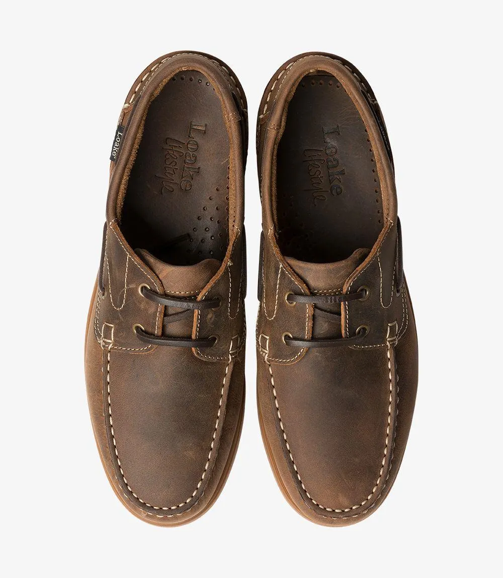 Loake LYMINGTON OILED-BROWN