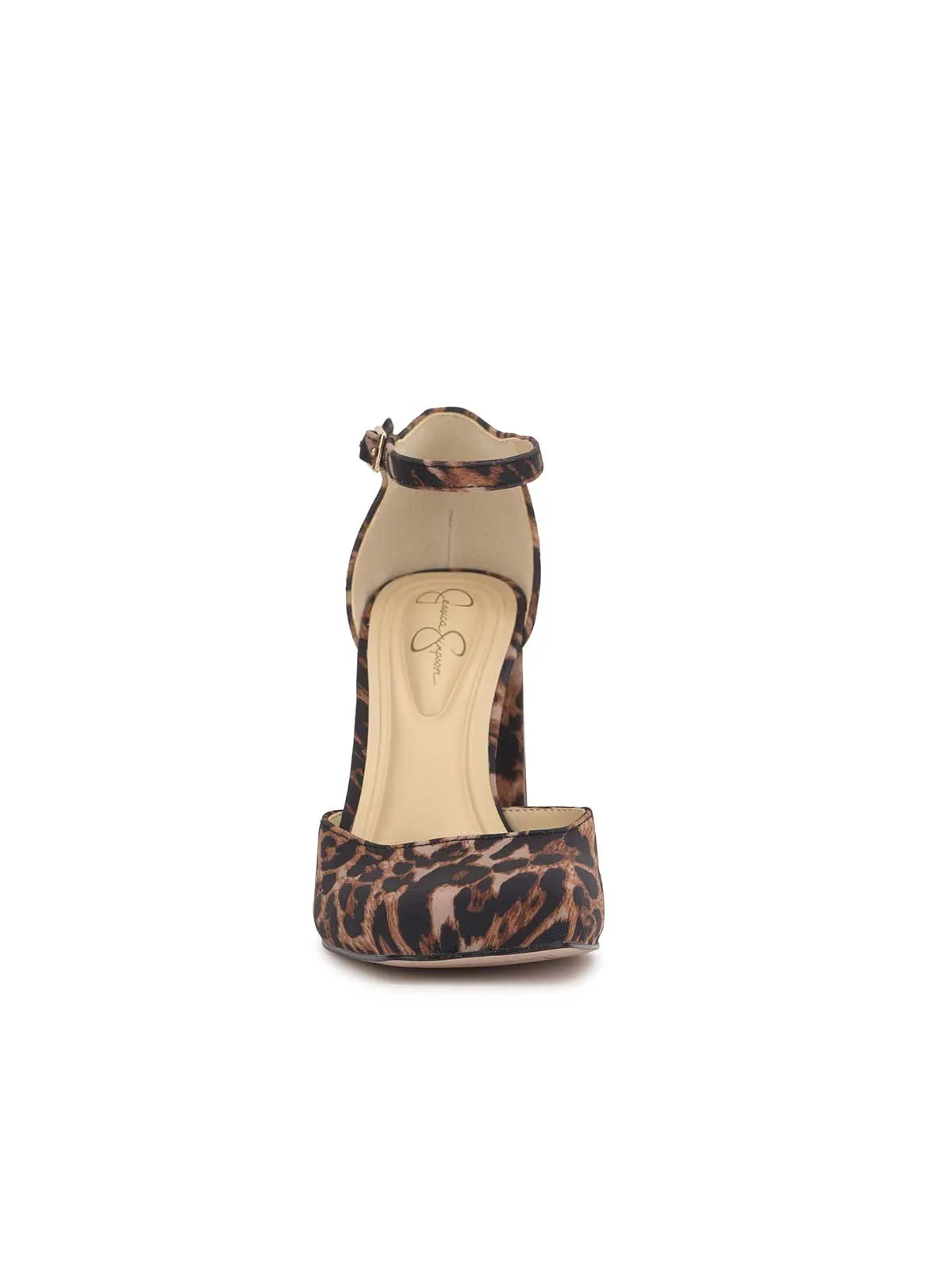Lollah Block Heel Pump in Leopard