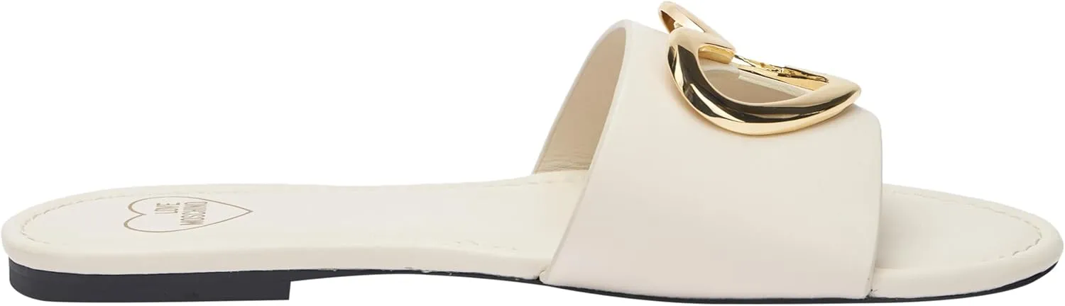 Love Moschino Women's Ja28431g0i Sabotd.Microlite 15 Calf Leather