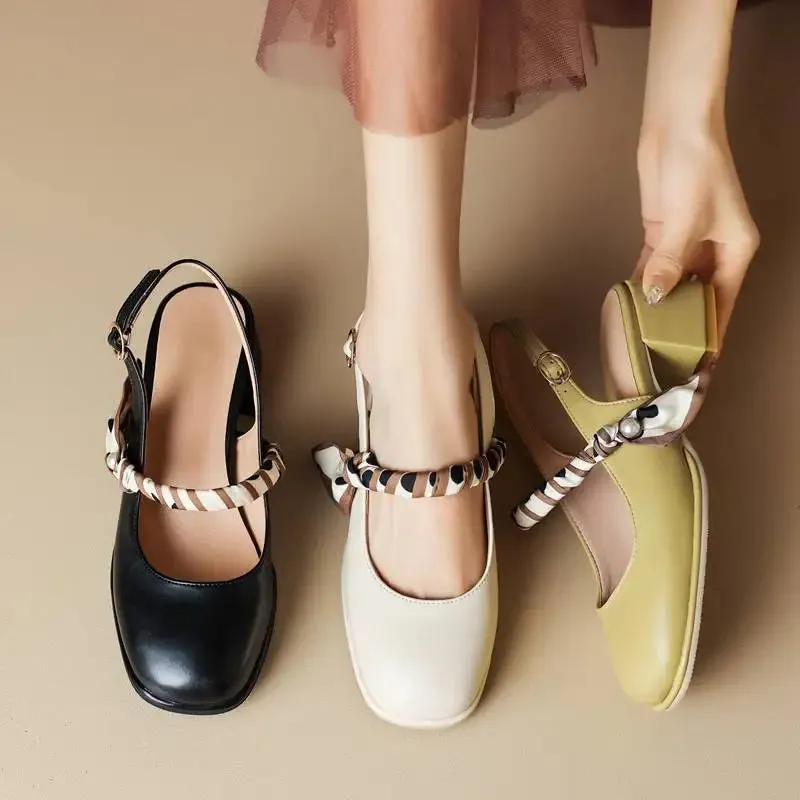 Macy Block Heels